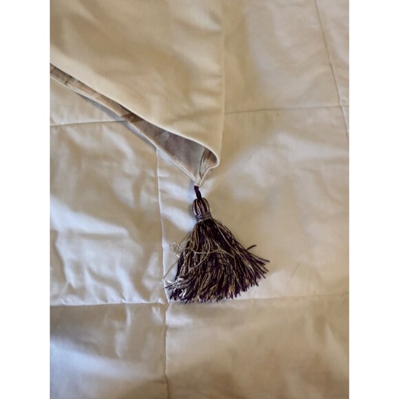 3 Croscill Purple chambord Ascot Valances w tassel 38 by 23 Cottage core Read - Picture 14 of 16